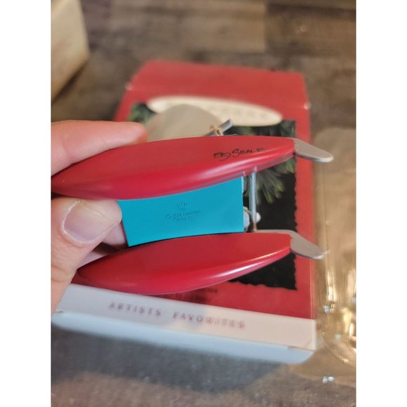 Hallmark kitty's Catamaran 1994 ornament Xmas boat decor - Picture 4 of 5